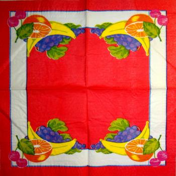 102 Lemons,  Oranges - 3-ply (red)